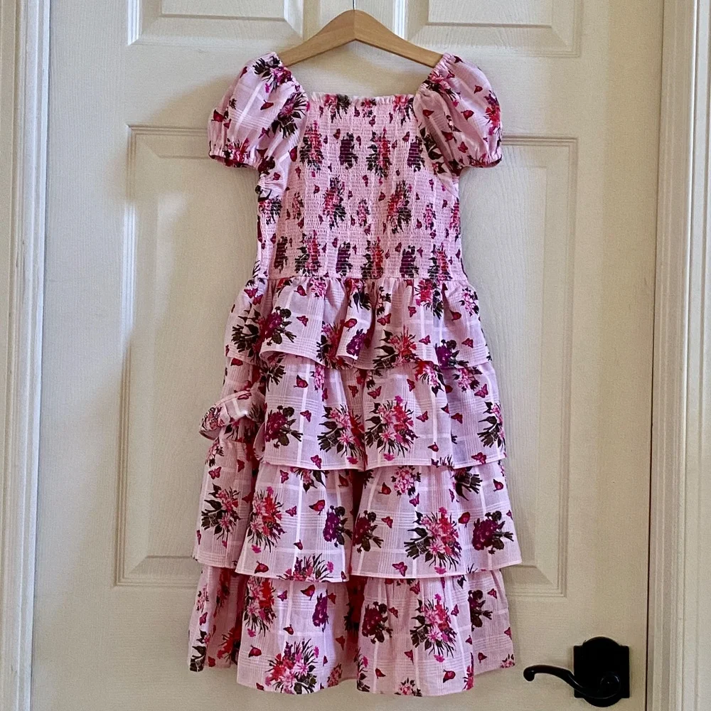 LoveShackFancy Girls Pascalino Heirloom Bouquet Dress Size 7-8 Years